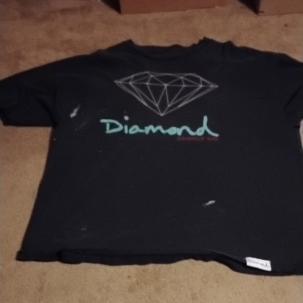 Diamond Supply Co. Black Graphic Tee
